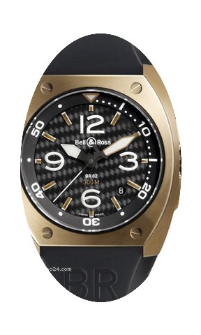 Bell & Ross MARINE BR02 PINK GOLD...