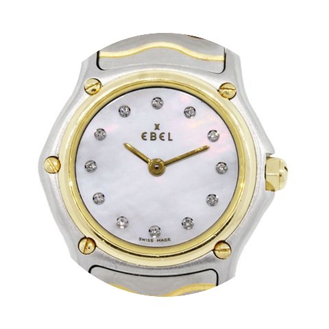 Ebel Sport Classic Two Tone MOP Diamond ...