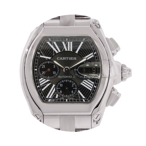 Cartier Roadster XL 2618 Black Chronogra...