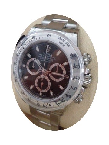 Rolex COSMOGRAPH DAYTONA Steel Black NEW...
