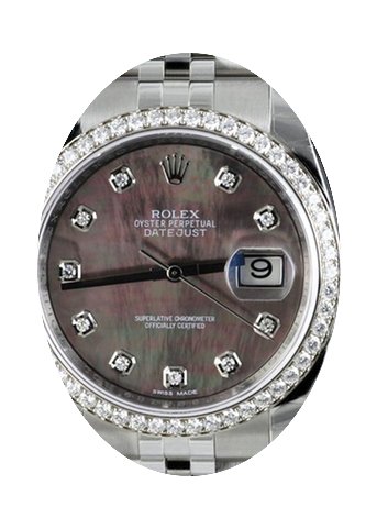 Rolex Datejust 36 116244-DMOPDDJ Dark Mo...