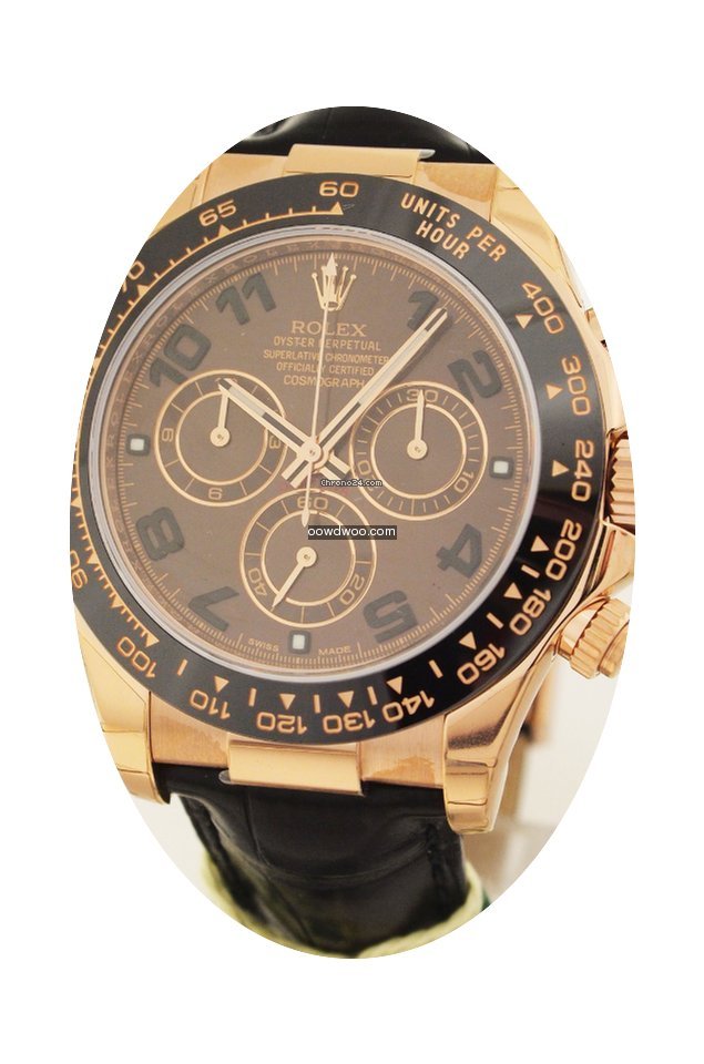 Rolex Daytona Cosmograph 18ct Rotgold Ch...