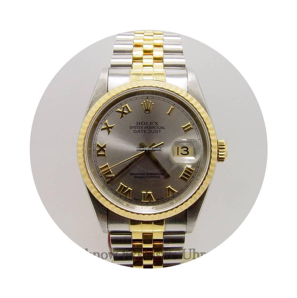 Rolex Datejust Stahl/Gelbgold 36mm...