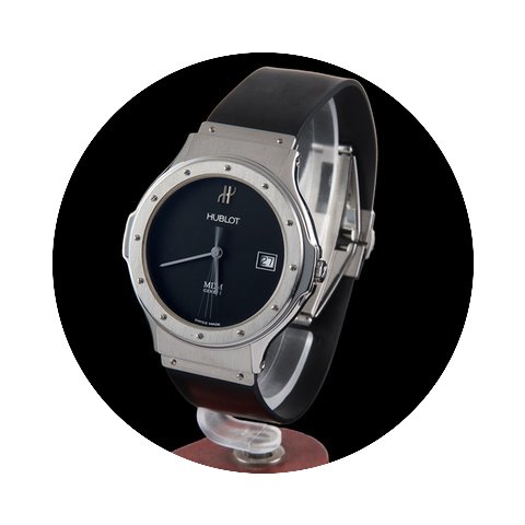 Hublot classic steel men size...