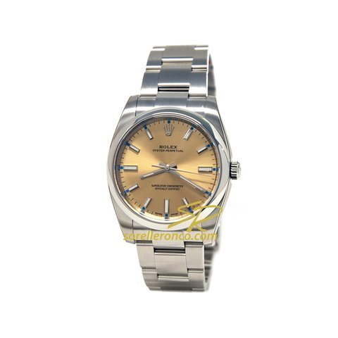 Rolex Oyster Perpetual 34mm White Grape...
