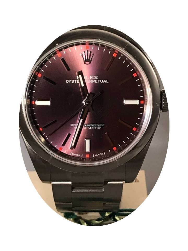 Rolex Oyster Perpetual Red Grape...