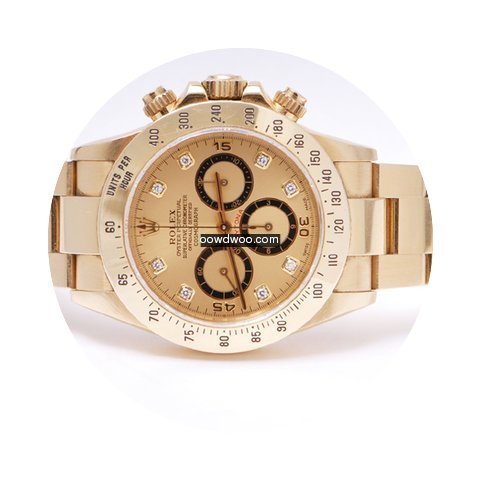 Rolex Daytona Zenith Diamonds...