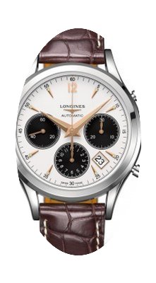 Longines Heritage Column Wheel Chronogra...