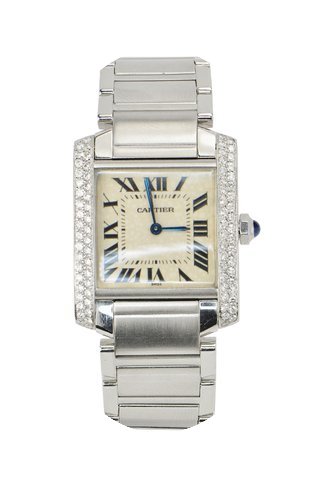 Cartier Tank Francaise Stainless Steel D...