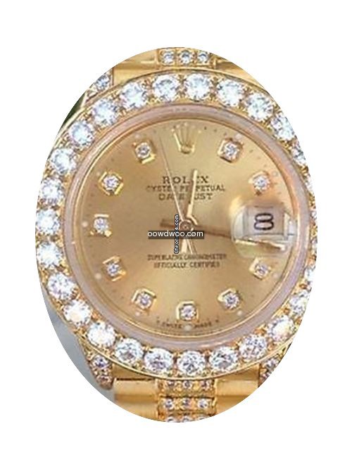 Rolex Ladies President Diamond Dial, Ove...