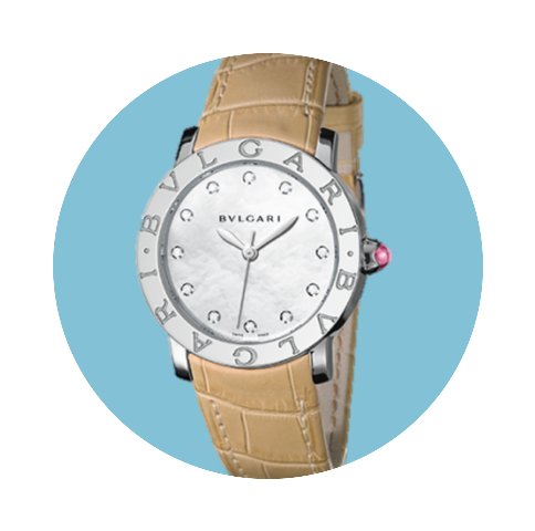 Bulgari BVLGARI Index perlmutt Diamanten...