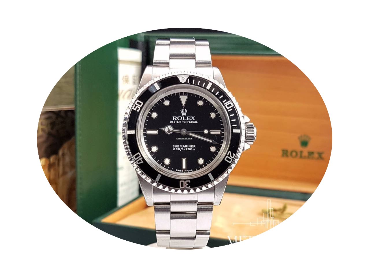 Rolex Submariner No Date 5513 / 1988 R-s...