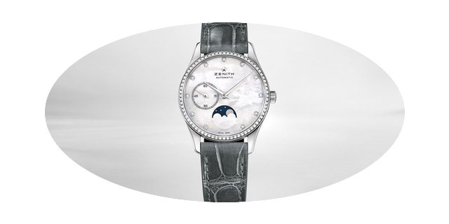 Zenith CAPTAIN: ULTRA THIN LADY MOONPHAS...