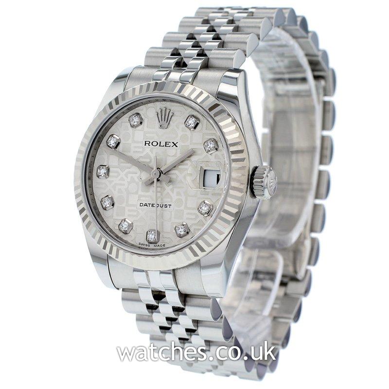 Rolex Ladies Datejust Midsize Watch - 17...