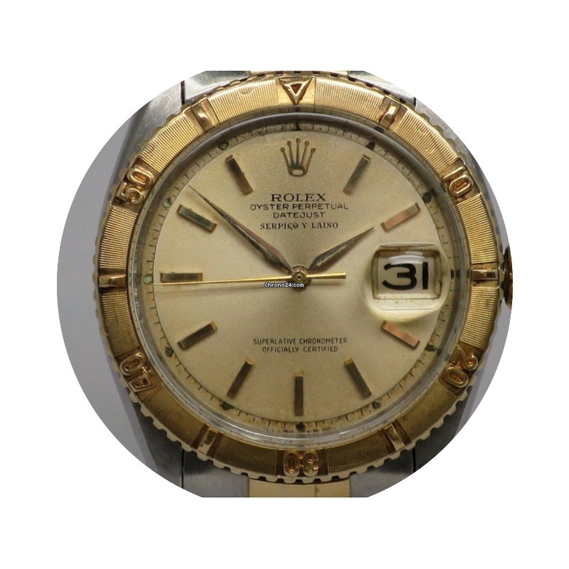 Rolex Vintage Datejust 1625 Serpico Y La...