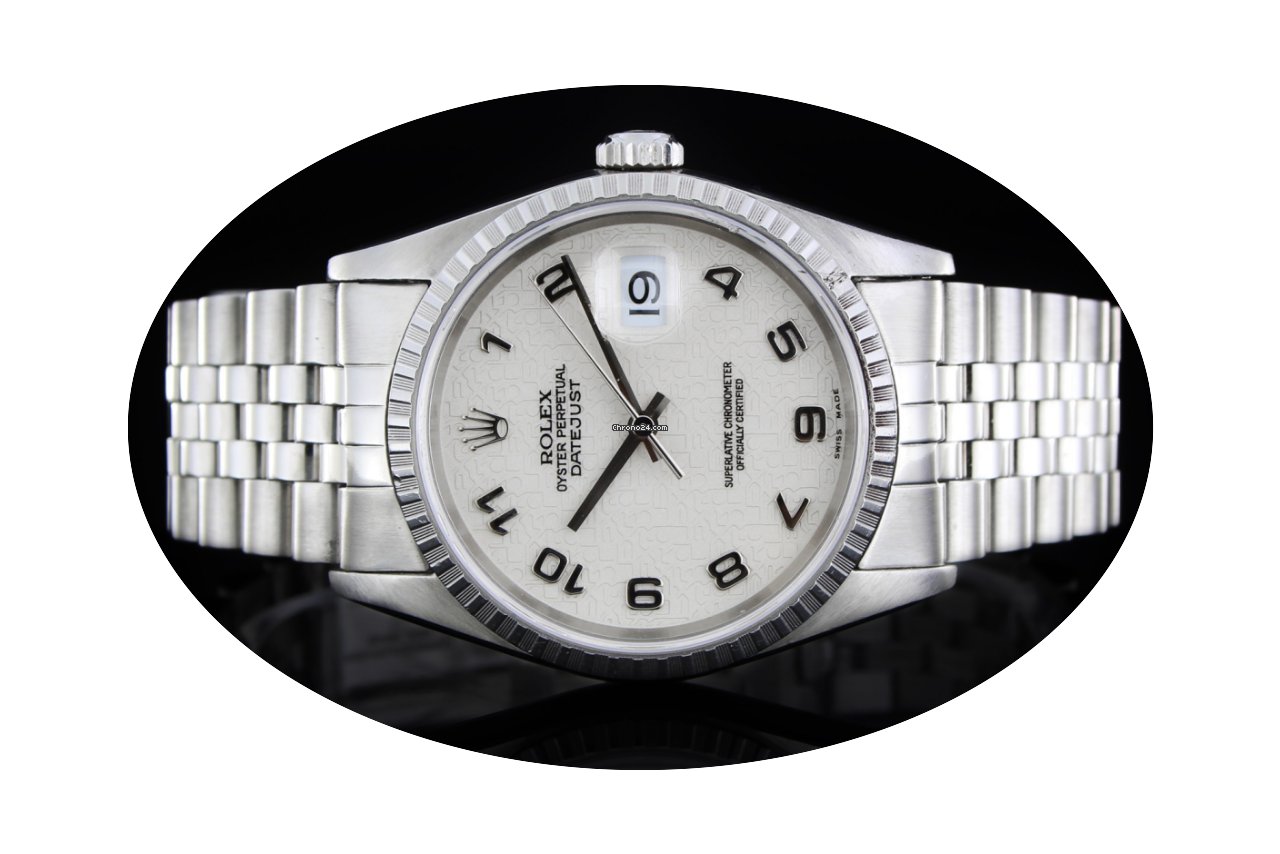 Rolex Datejust (36mm) Ref.: 16220 mit Zi...