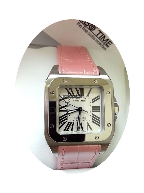 Cartier W20126X8 Santos 100 Medium Size ...