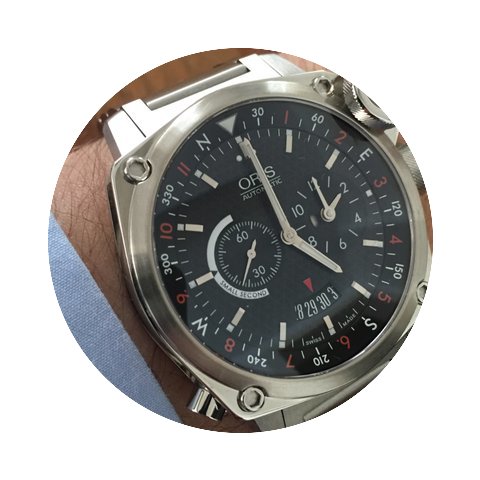 Oris BC4 Flight Timer 690.7615.41.54M...