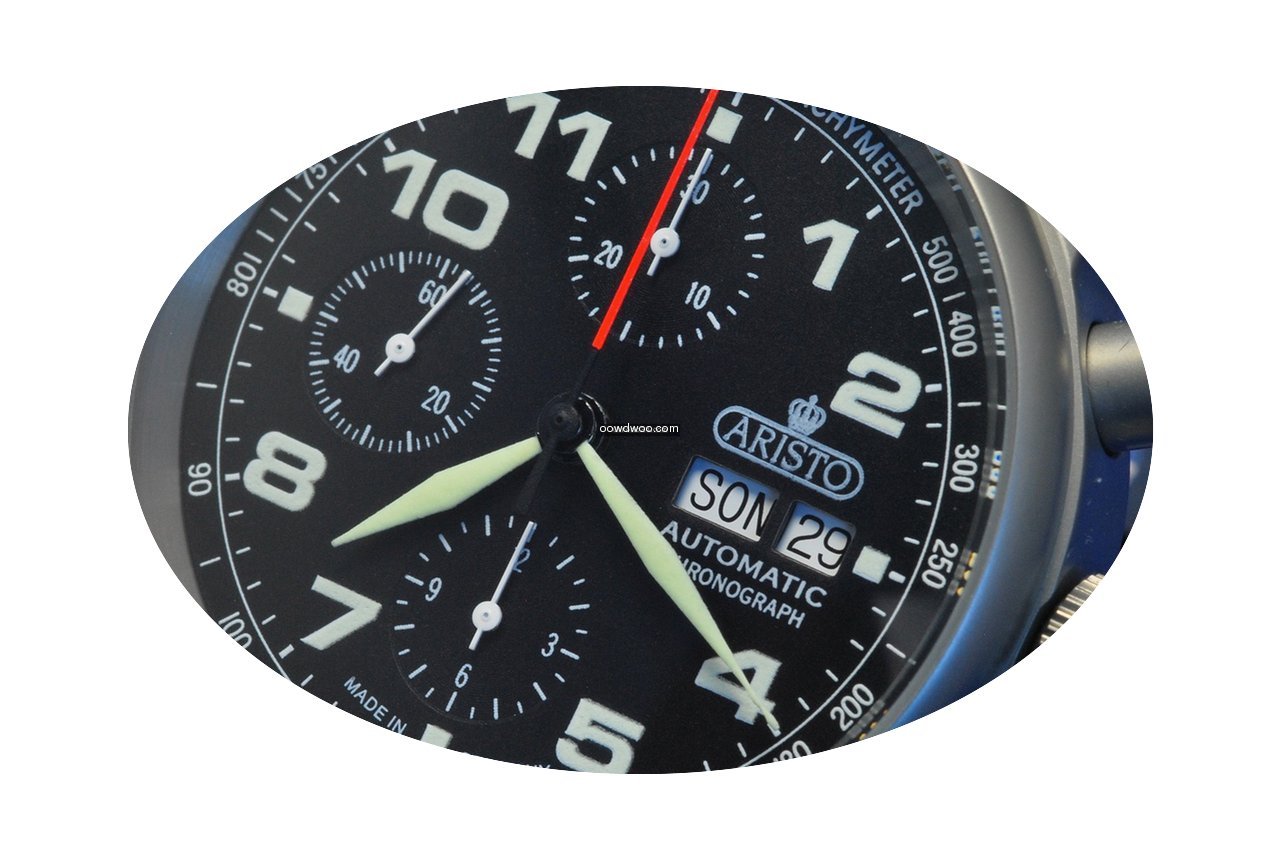 Aristo Fliegerchronograph Valjoux 7750...