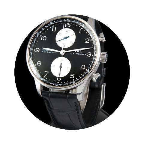 IWC portugieser steel automatic chrono...