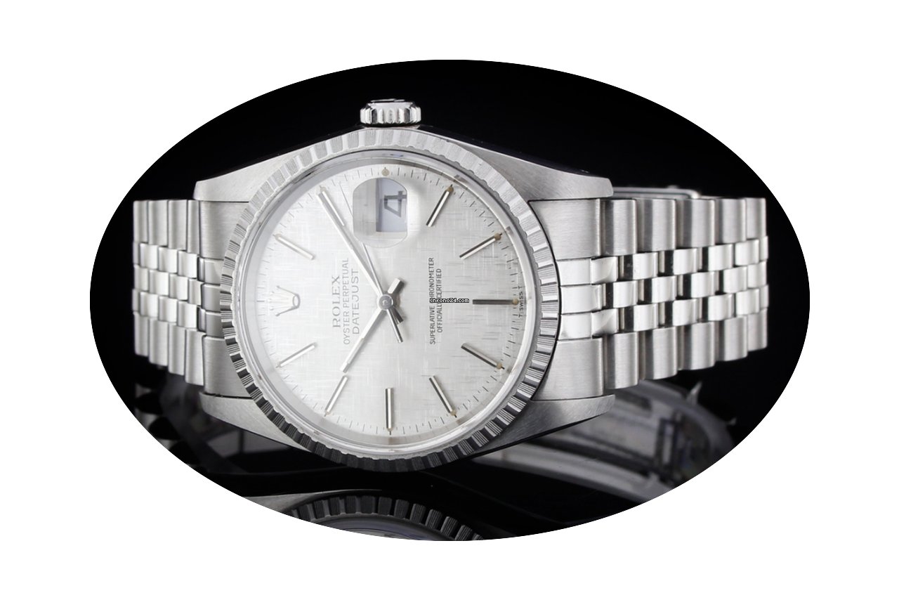 Rolex Datejust (36mm) Ref.: 16220 mit si...