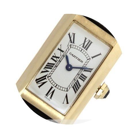 Cartier Tank Gelbgold Quarz...