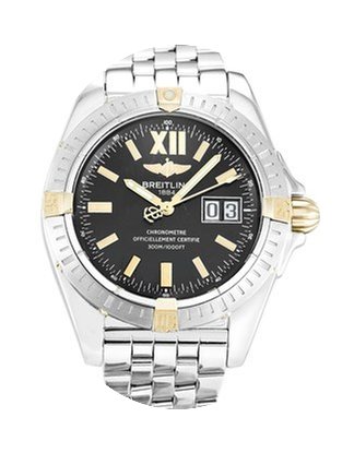 Breitling Windrider Cockpit Stahl/Gold...