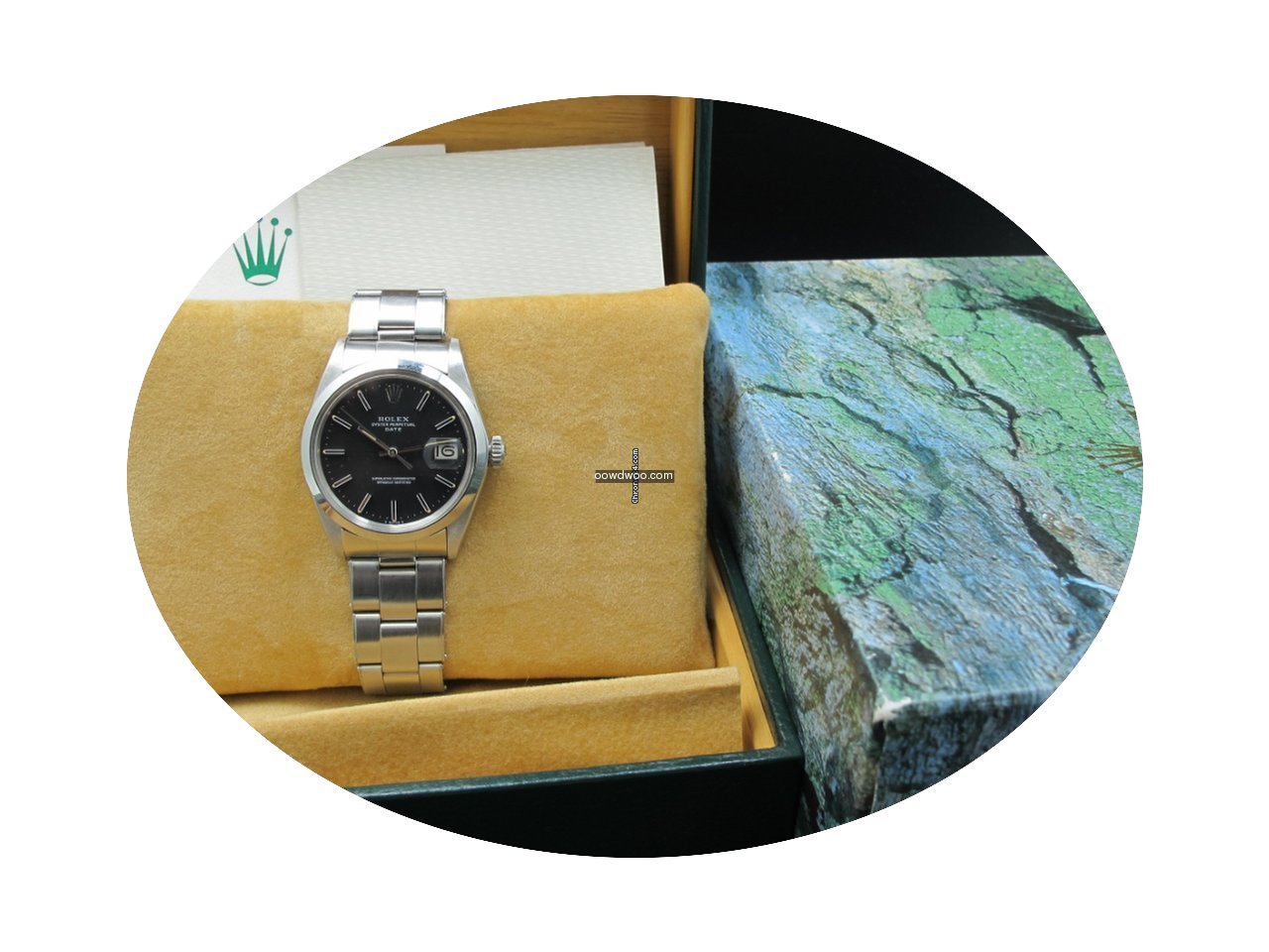 Rolex OYSTER DATE 1500 Original Matt Bla...