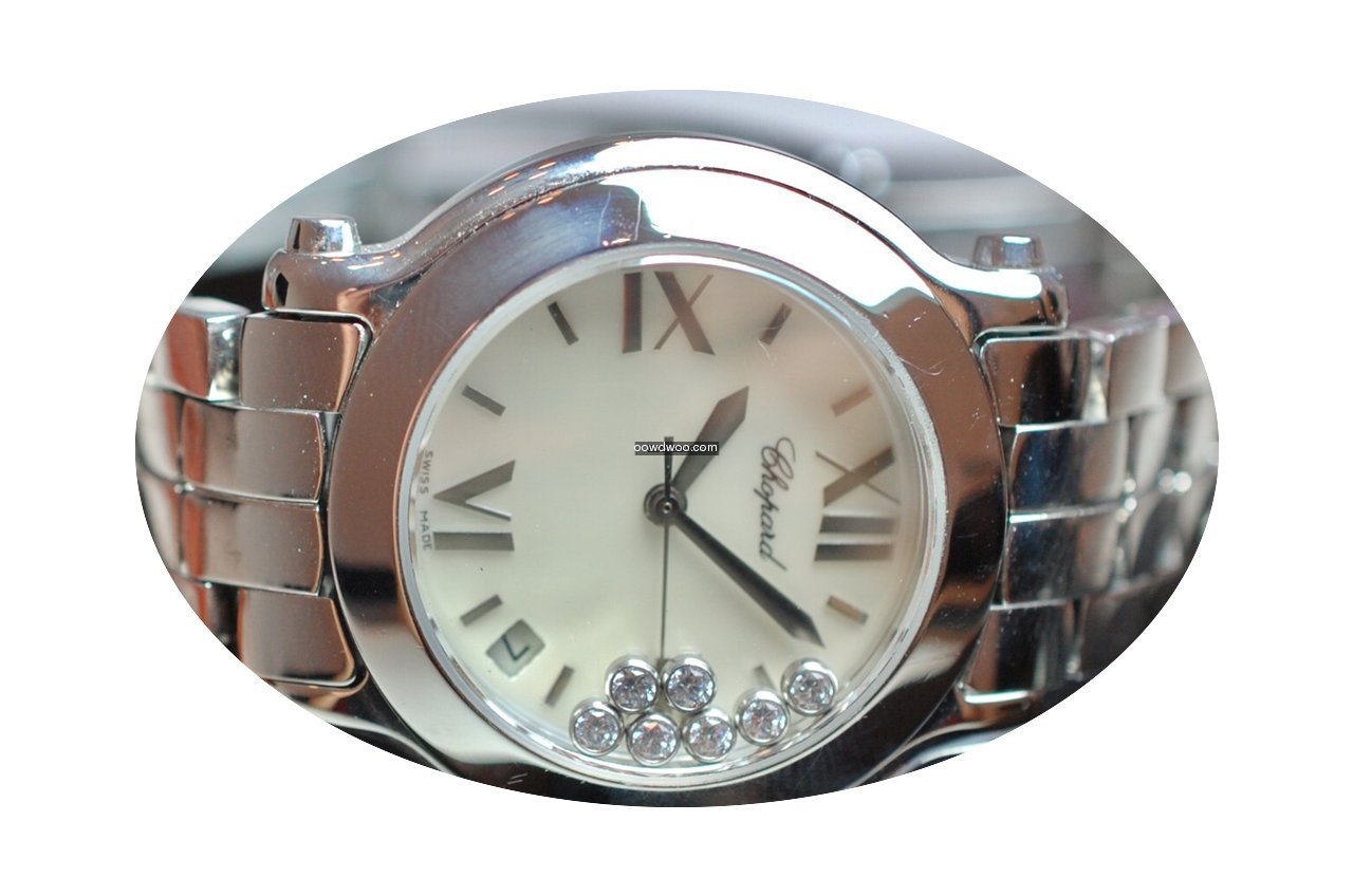 Chopard Happy Sport 7 Diamonds Perlmutt...