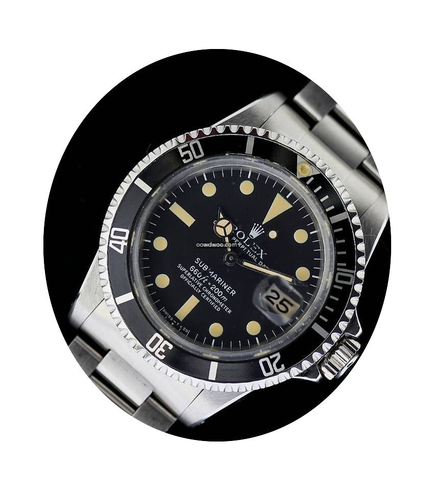 Rolex Submariner White 1680 Mkii...