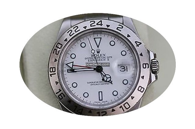 Rolex Mens Watch Explorer Ii Steel 12 Ho...