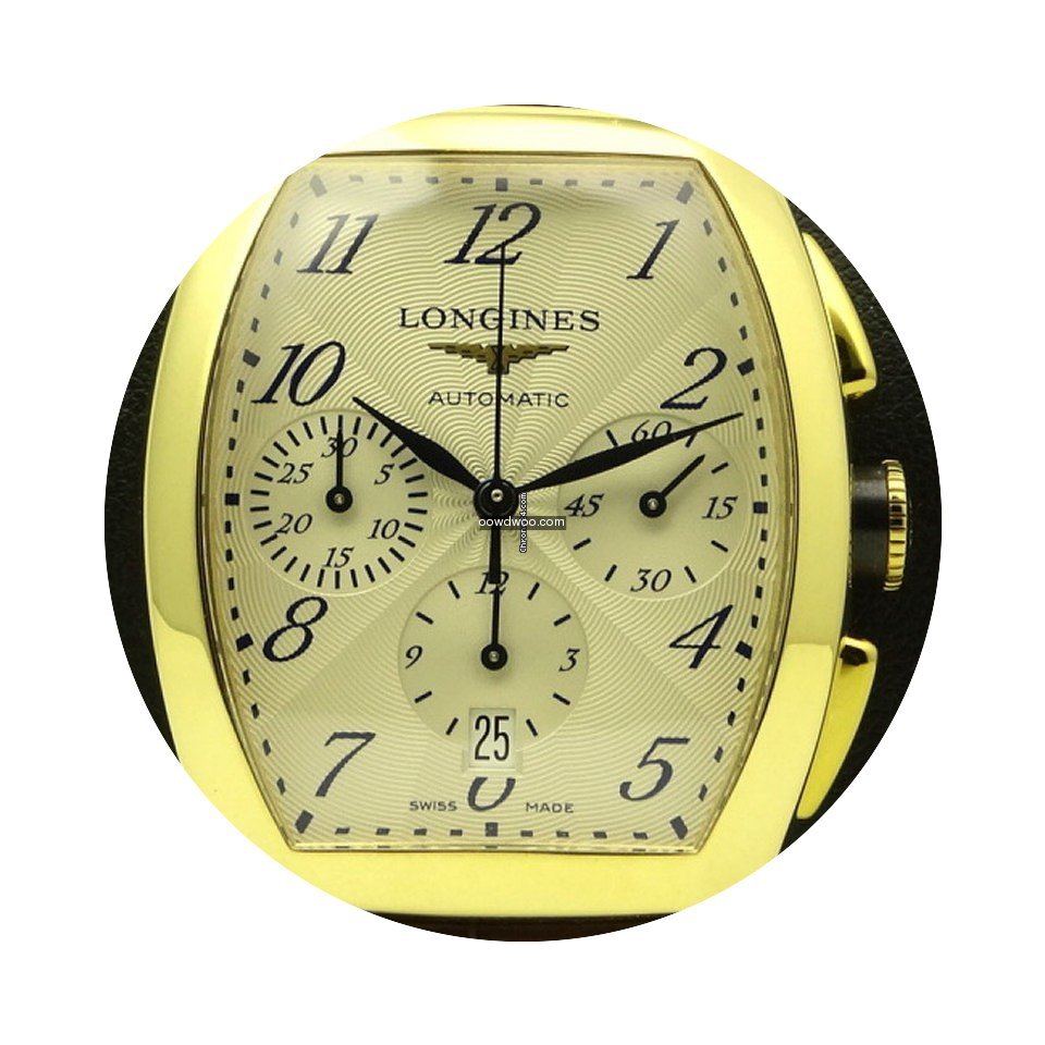 Longines | Evidenza Chronograph, 18 kt y...