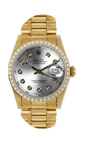 Rolex Women's President Midsize Custom D...