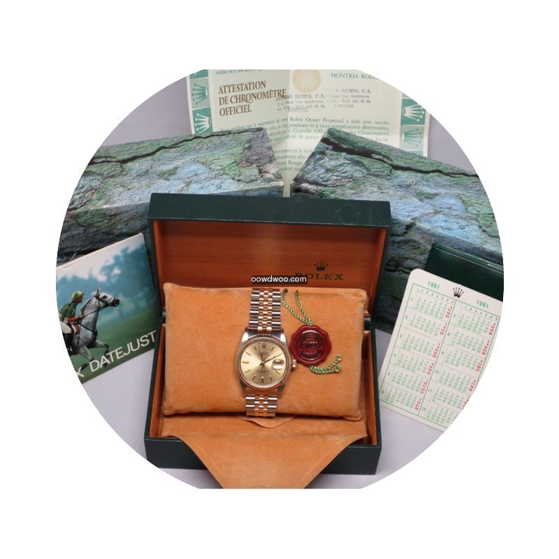 Rolex Oyster Perpetual Datejust Champagn...