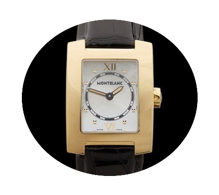 Montblanc Profile 18k Yellow Gold Ladies...