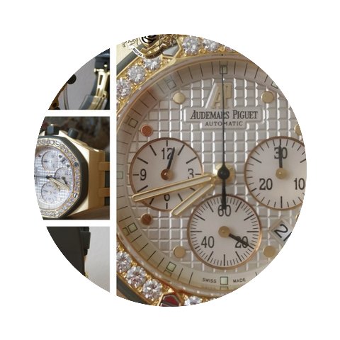 Audemars Piguet Ladies Offshore Yellow G...