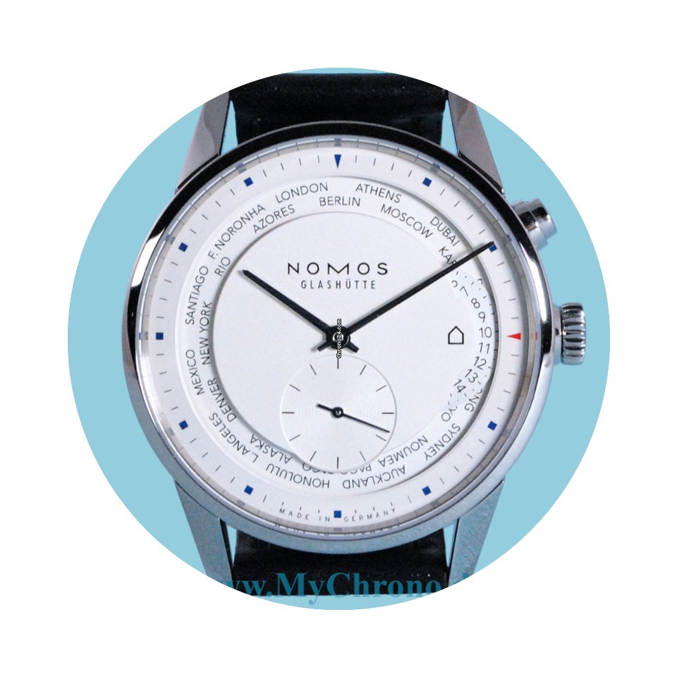 Nomos Glashütte Zürich Weltzeit Swing ...