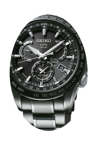 Seiko Astron GPS Solar Dual Timer Farbe ...