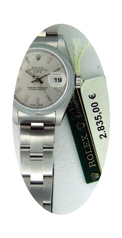 Rolex Ladies Steel Watch...