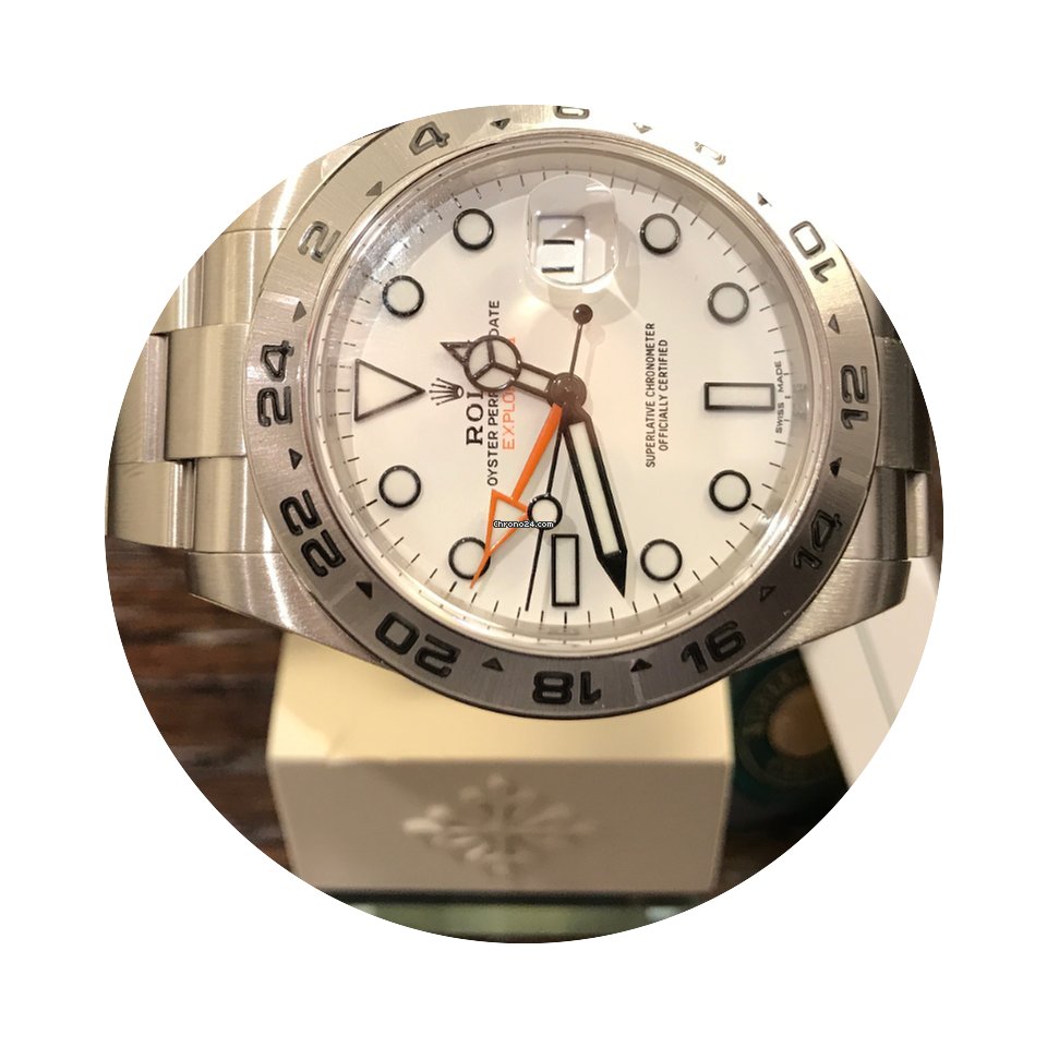 Rolex Explorer II White Dial 216570...