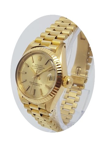 Rolex DateJust 6917 Ladies 26mm Solid Go...