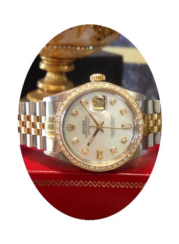 Rolex Oyster Perpetual Datejust Diamonds...