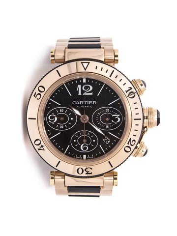 Cartier Seatimer Pasha Chronograph Rose ...