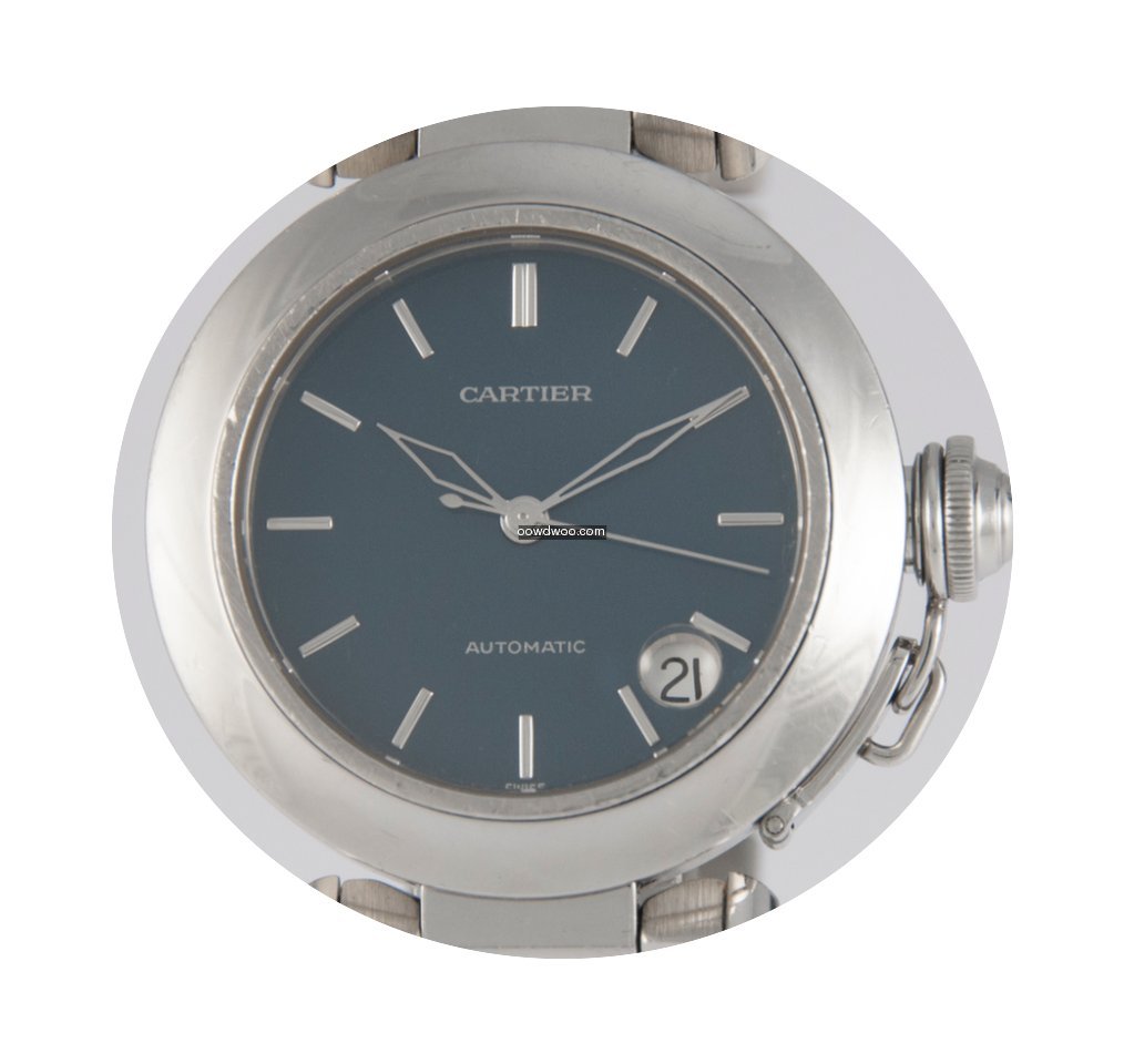Cartier Pasha Automatic Steel 35mm 1031...