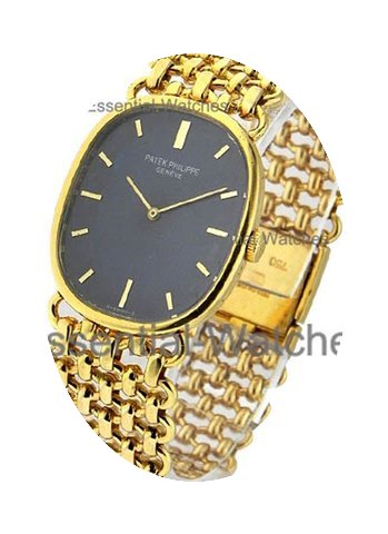 Patek Philippe Ellipse Mens with Blue Di...