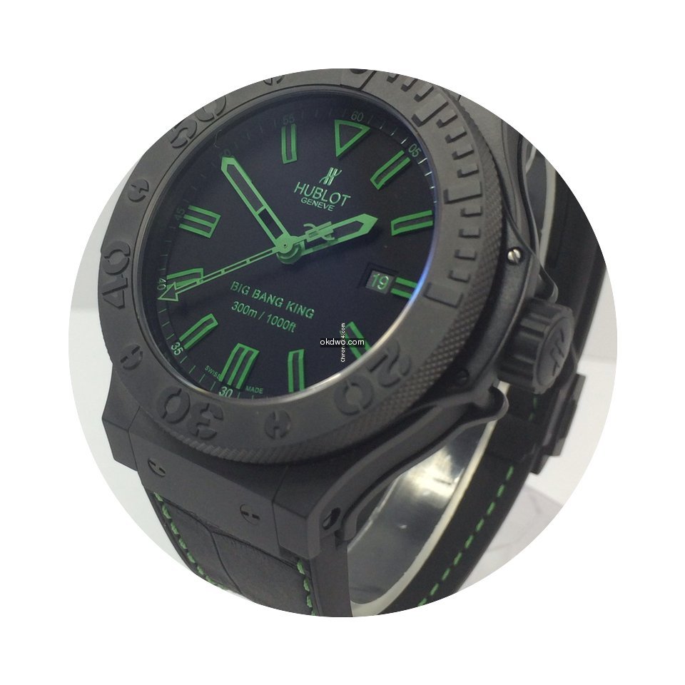 Hublot Big Bang King ad: $10,300 Hublot ...