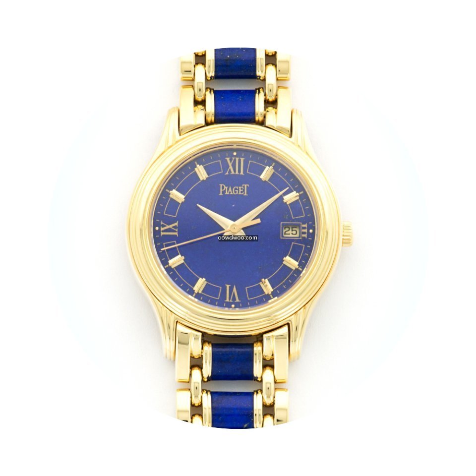 Piaget Yellow Gold Lapis Lazuli Polo Bra...