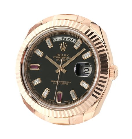 Rolex Day-Date II President 18k Rose Gol...