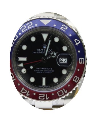 Rolex GMT Master II White Gold Blue Red ...