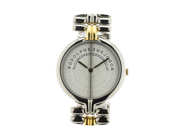 Longines Rodolphe quarzo acciaio/placcat...